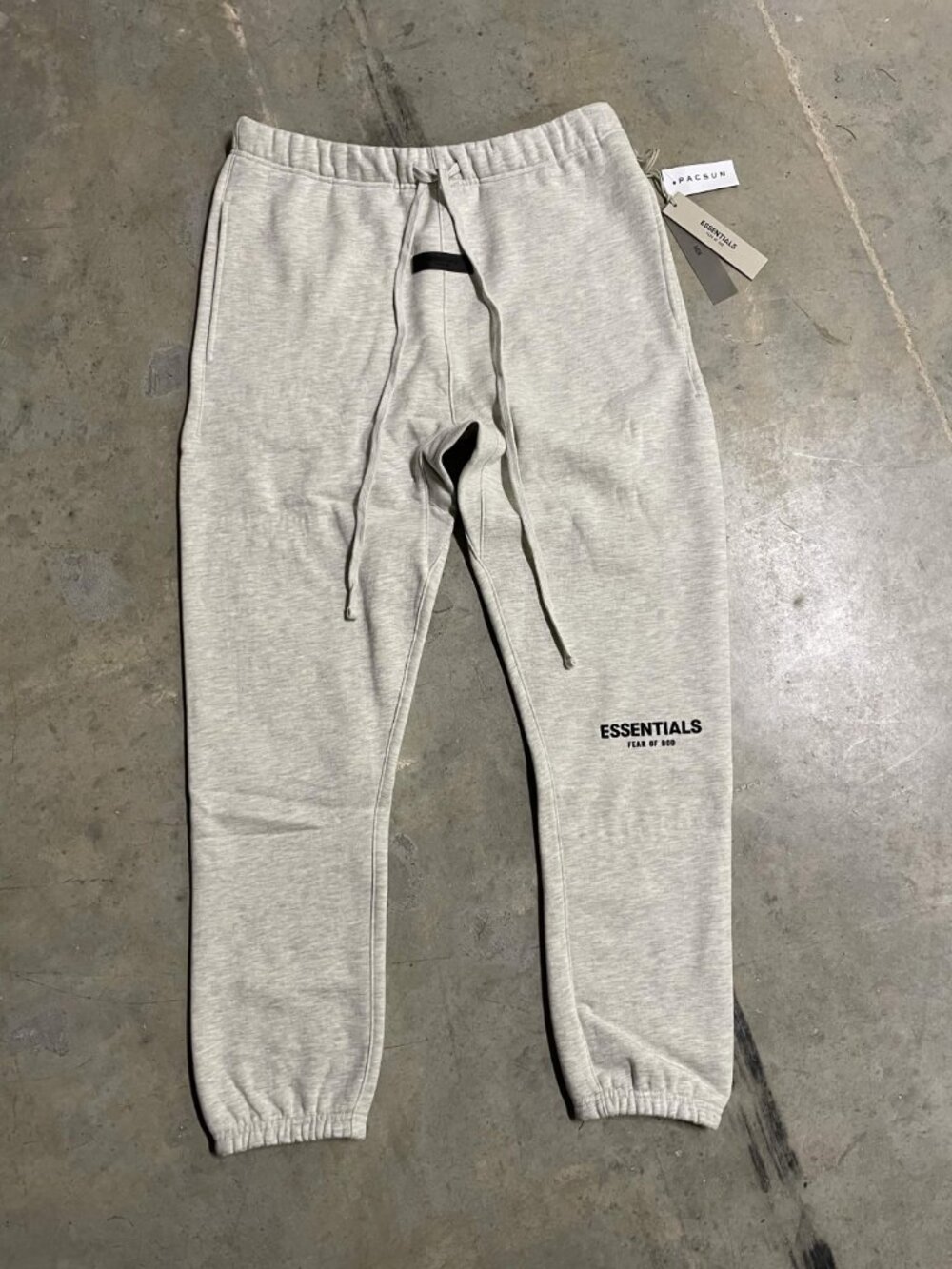 Fear Of God Essentials Light Oatmeal Sweatpants Size M